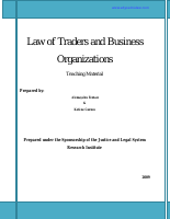Traders and Business Organizations.pdf